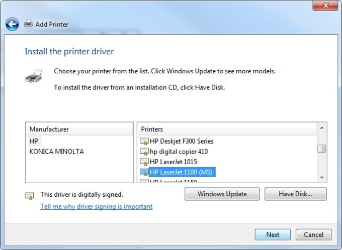 printer driver for hp laserjet 1020 for mac